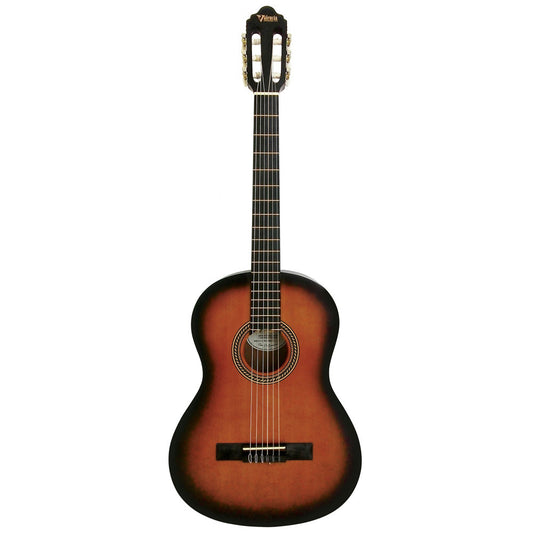 Valencia Series 200 Classical Guitar - Hybrid Thin Neck (Classic Sunburst)