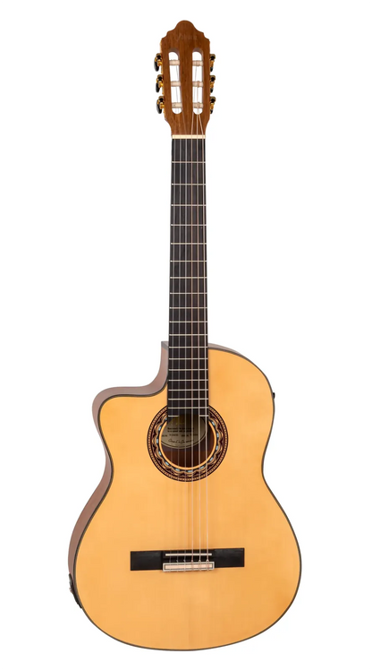 Valencia 300 Series Left-Hand Classical Guitar - Natural Satin Finish