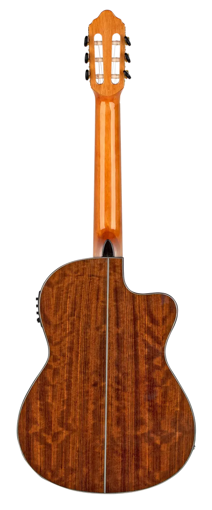 Valencia 560 Series Left Hand Classical Guitar VC564CEL with Pickup in Natural High Gloss — view 2