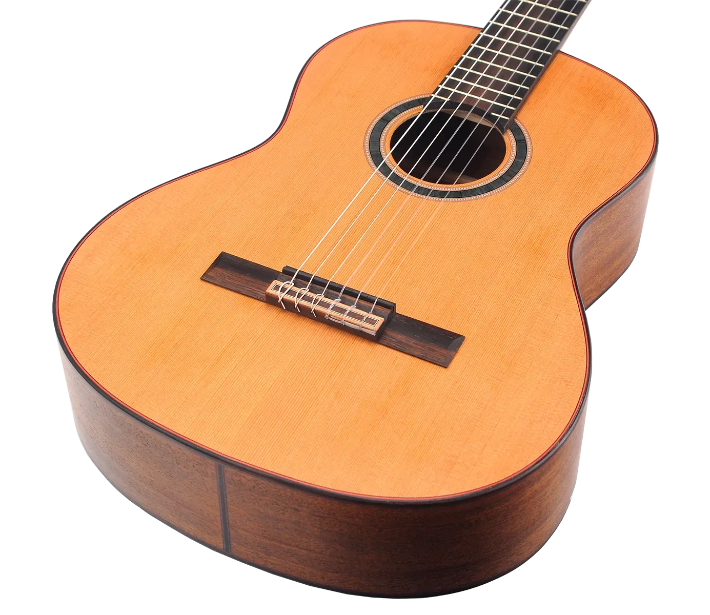 Valencia 700 Series Classic Nylon String Guitar - Solid Red Cedar Top — view 3