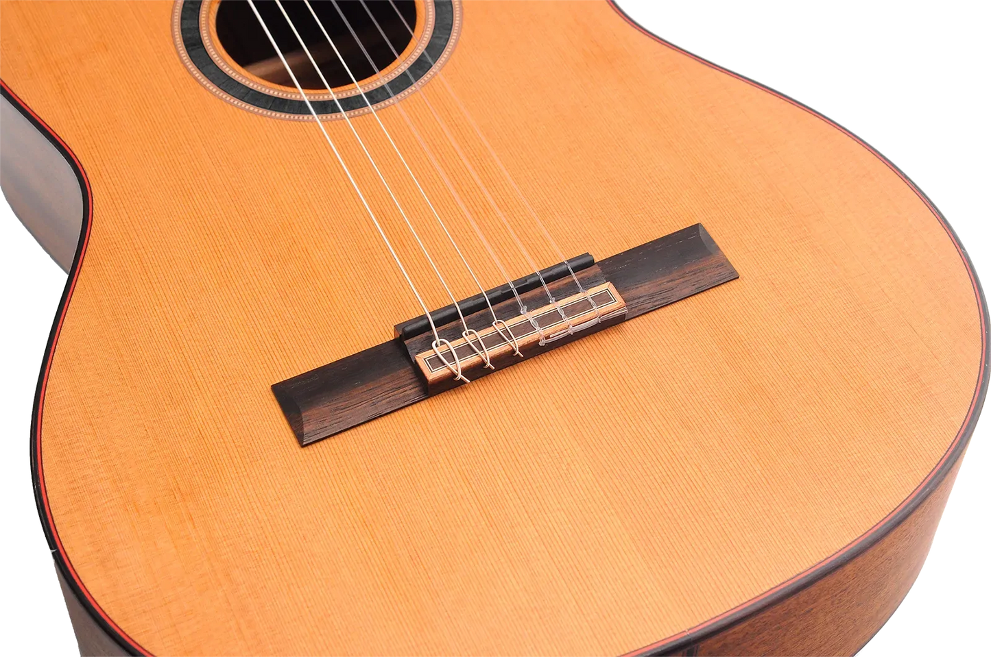 Valencia 700 Series Classic Nylon String Guitar - Solid Red Cedar Top — view 4