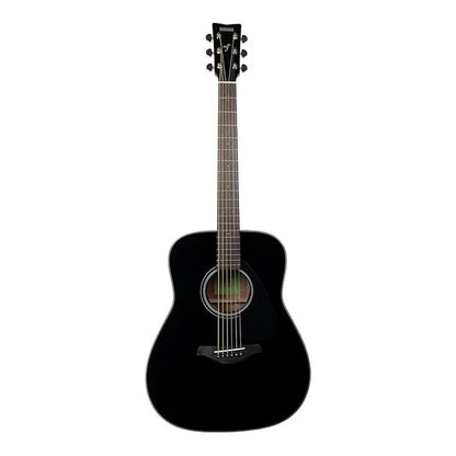 Yamaha FG800 Dreadnought Acoustic Guitar - Black — view 2