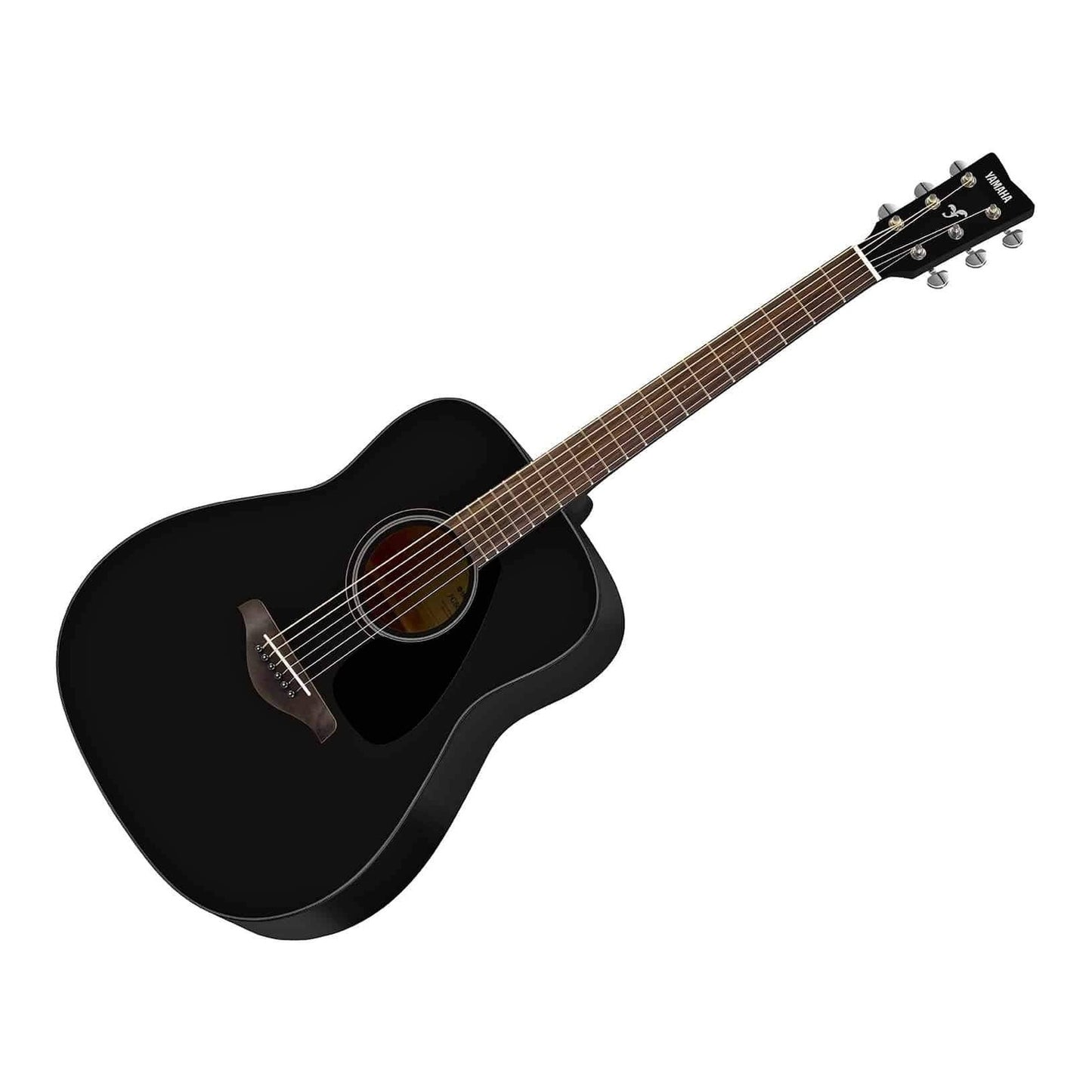 Yamaha FG800 Dreadnought Acoustic Guitar - Black — view 5