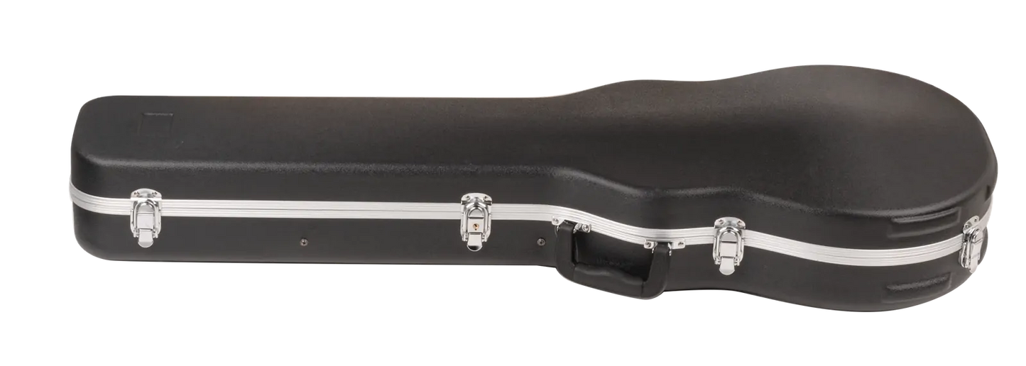 V-Case ABS LP Guitar Case - Black Les Paul Shaped Molded Case