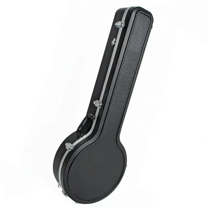 V-Case VCS395 ABS 5 String Banjo Case, Molded, Plush Lined, Black