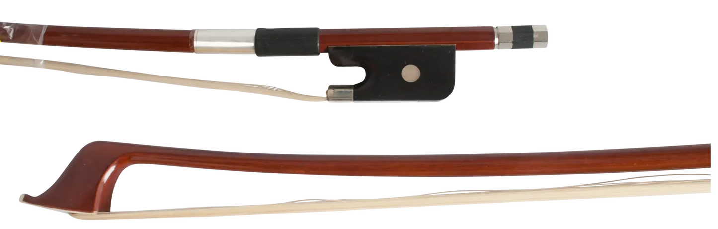 Stentor 4/4 D Bass Bow - French Pattern Brazilwood