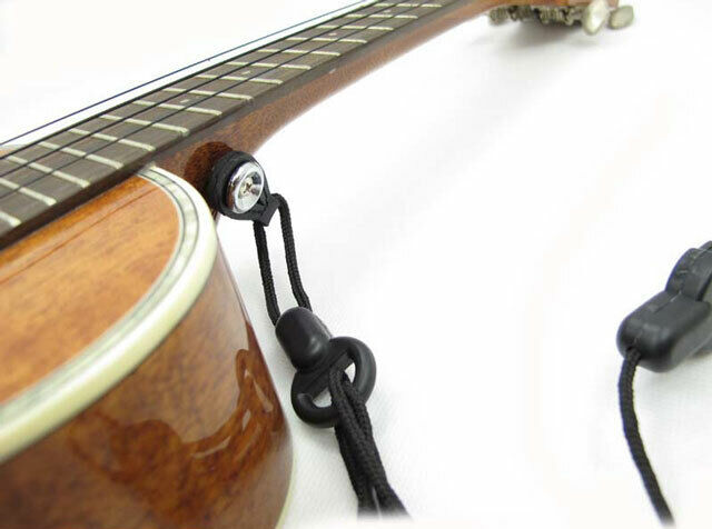 Vorson Padded Neck Ukulele Strap with Strap Button Style — view 3