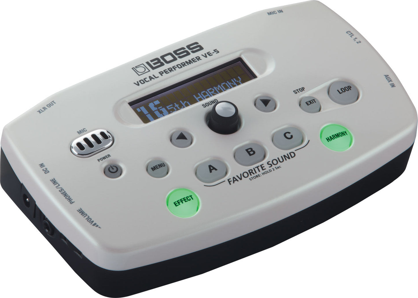 BOSS VE-5-RD Vocal Performer - Compact Effects Processor & Looper for Singers & Rappers, Portable Design, Easy Mounting — view 4