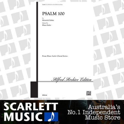 Psalm 100 SATB Arr Iseler — view 2