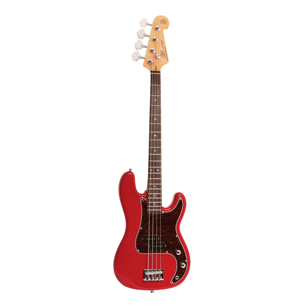 Essex SX VEP34 3/4 Short Scale Bass Guitar with Gig Bag and Laney LX15B Amplifier — view 6