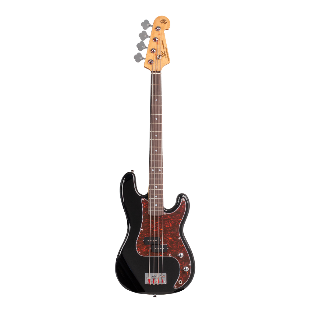 Essex SX VEP34 3/4 Short Scale Bass Guitar with Gig Bag and Laney LX15B Amplifier — view 5