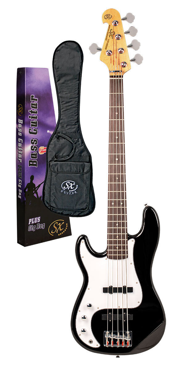 5 String Bass Guitar - Left Hand — view 5