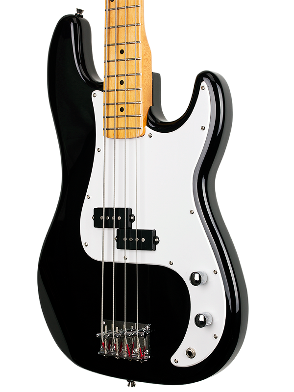SX Vintage Style Bass Guitar with Laney LX15B 15W Amplifier and Accessories — view 3