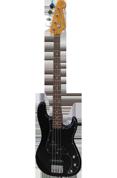 SX Essex P&J Vintage Style Bass Guitar in Lake Placid Blue