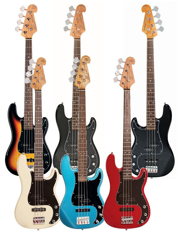 SX VEP62 Bass Guitar with LX15B Amplifier Pack