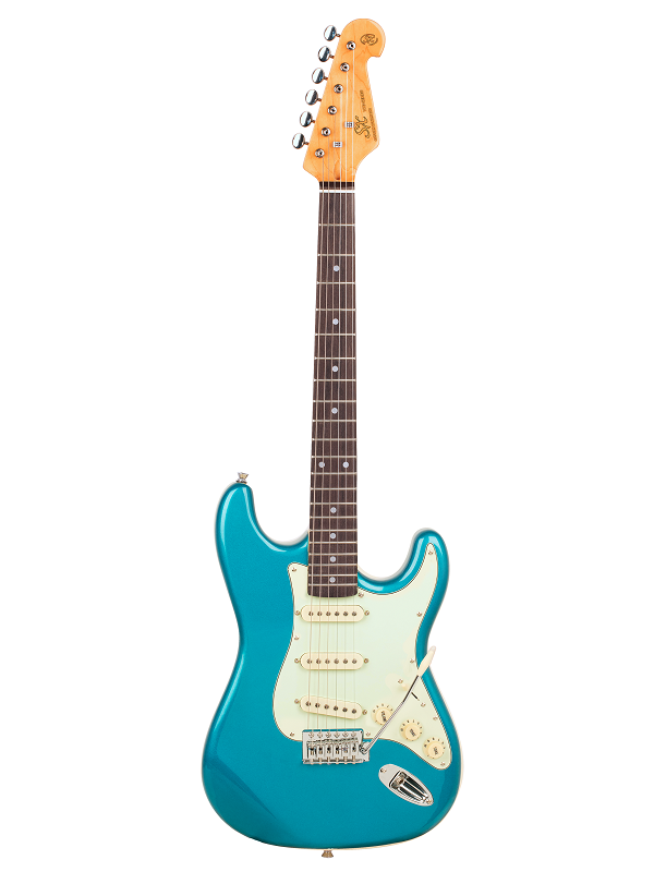 SX VES34 3/4 Electric Guitar & Laney LX15 15W Amp Bundle with Gig Bag and UPlay Guide — view 4