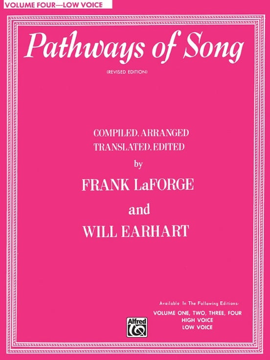 Pathways Of Song Volume 4 Book Low