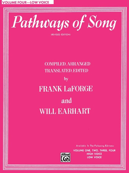 Pathways Of Song Volume 4 Book Low