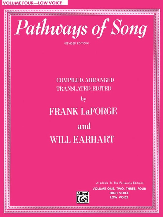Pathways Of Song Volume 4 Book Low