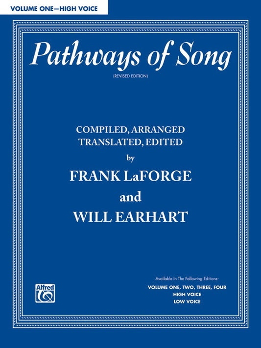 Pathways Of Song Volume 1 Book High
