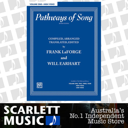 Pathways Of Song Volume 1 Book High — view 2
