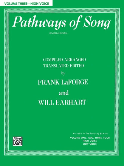 Pathways Of Song Volume 3 Book High
