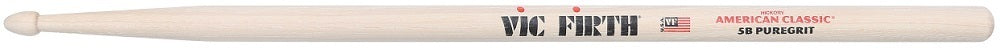 Vic Firth American Classic 5B PureGrit Wood Tip Drum Sticks