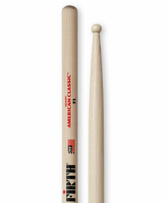 Vic Firth American Classic F1 Wood Tip Drum Sticks