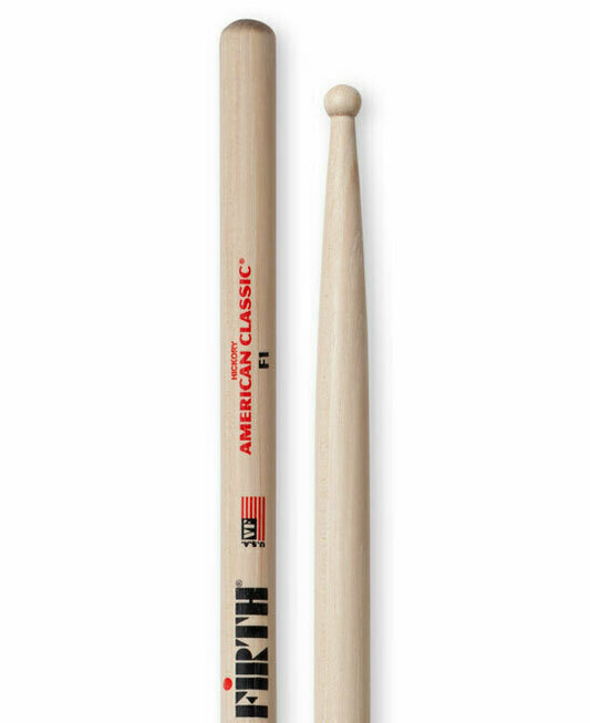 Vic Firth American Classic F1 Wood Tip Drum Sticks