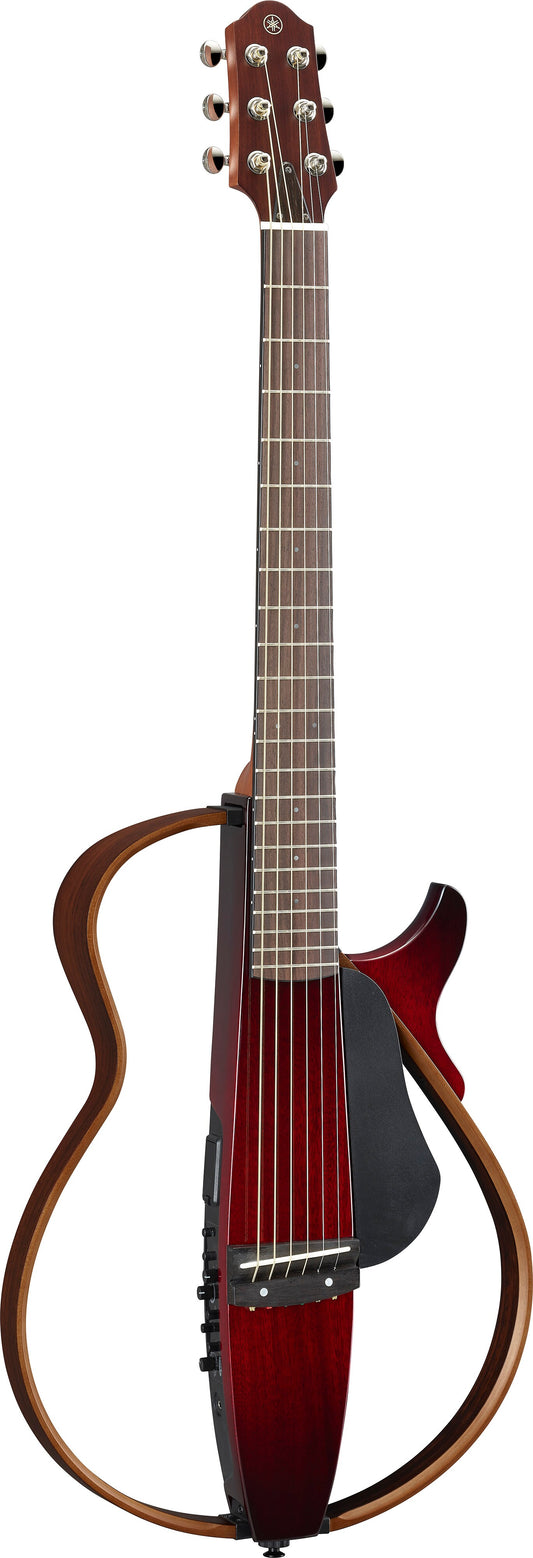 Yamaha SLG200S Steel-String Silent Guitar - Crimson Red Burst