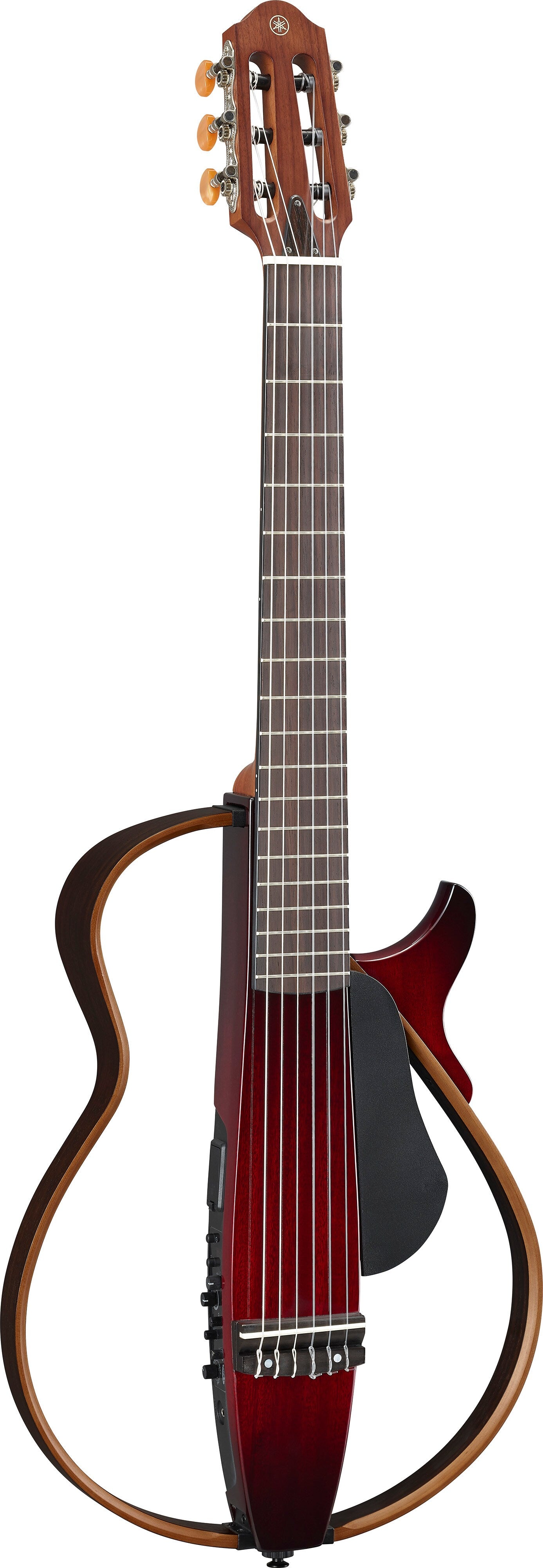 Yamaha SLG200N Nylon-String Silent Guitar - Crimson Red Burst