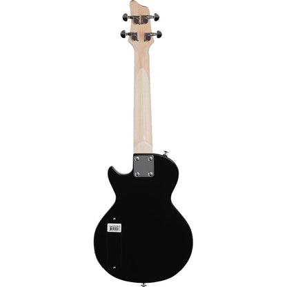 Vorson LP Style Solid Body Electric Ukulele Black with Carry Bag — view 2