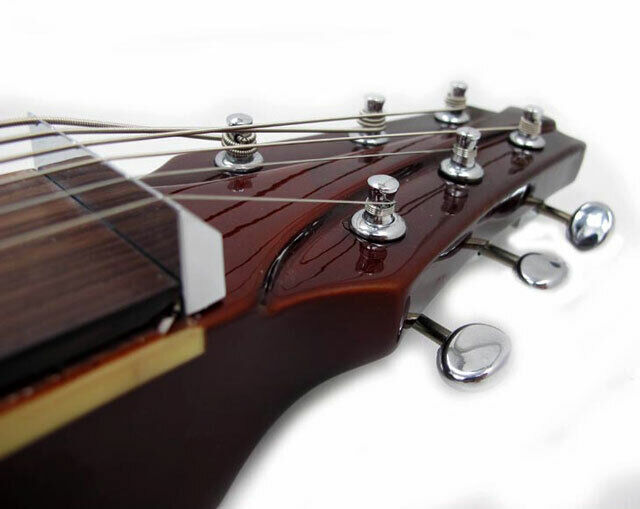 Vorson FLSL-350 Lap Steel Guitar with Sunburst Flamed Maple Top and Mahogany Body — view 2