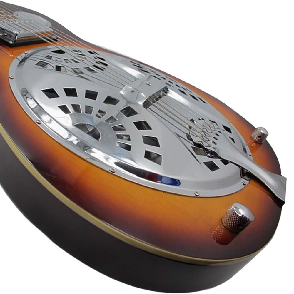 Vorson VFLSL550 Dobro Lap Steel Guitar Sunburst Finish — view 2