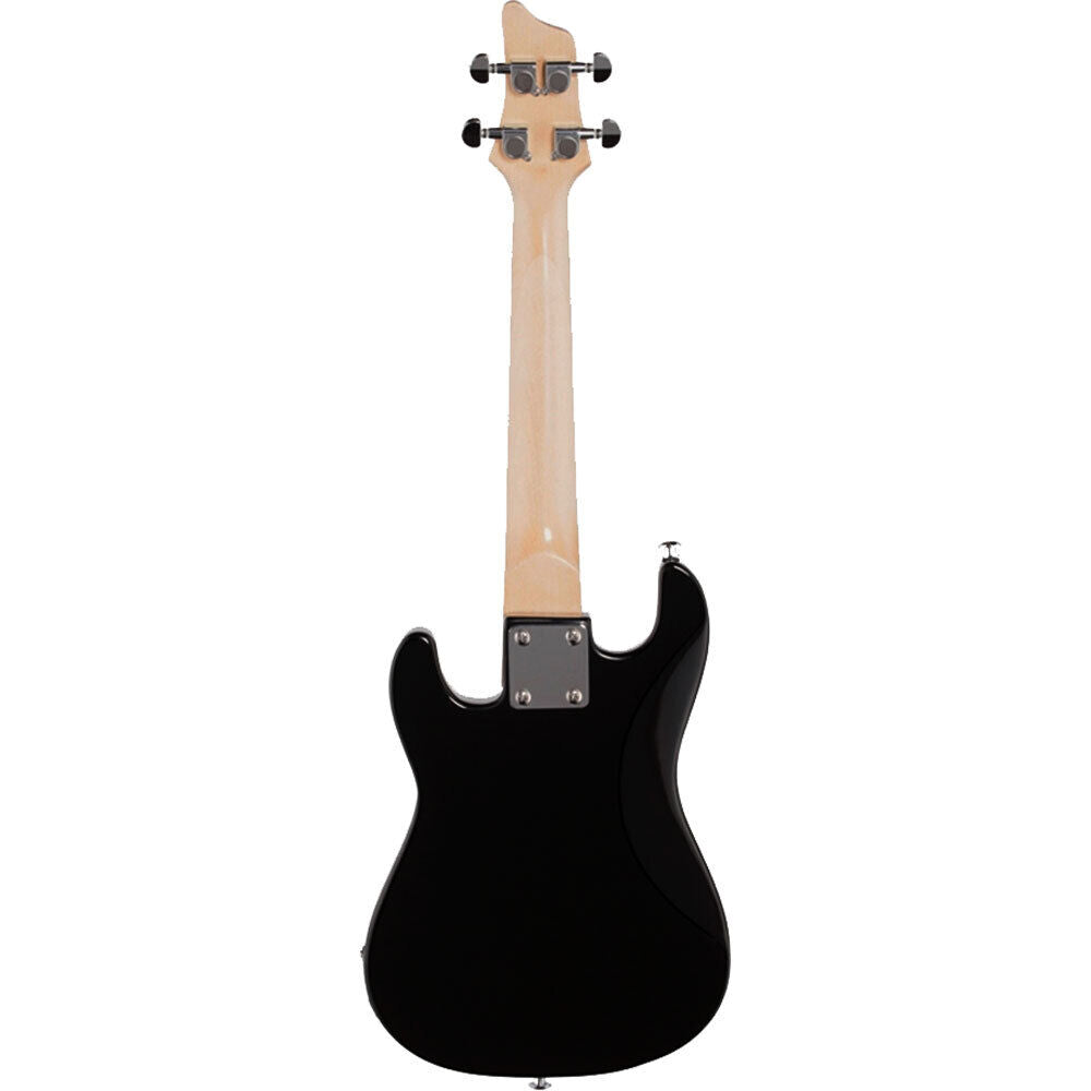 Vorson ST Style Solid Body Electric Ukulele Quilted Vintage Sunburst — view 2
