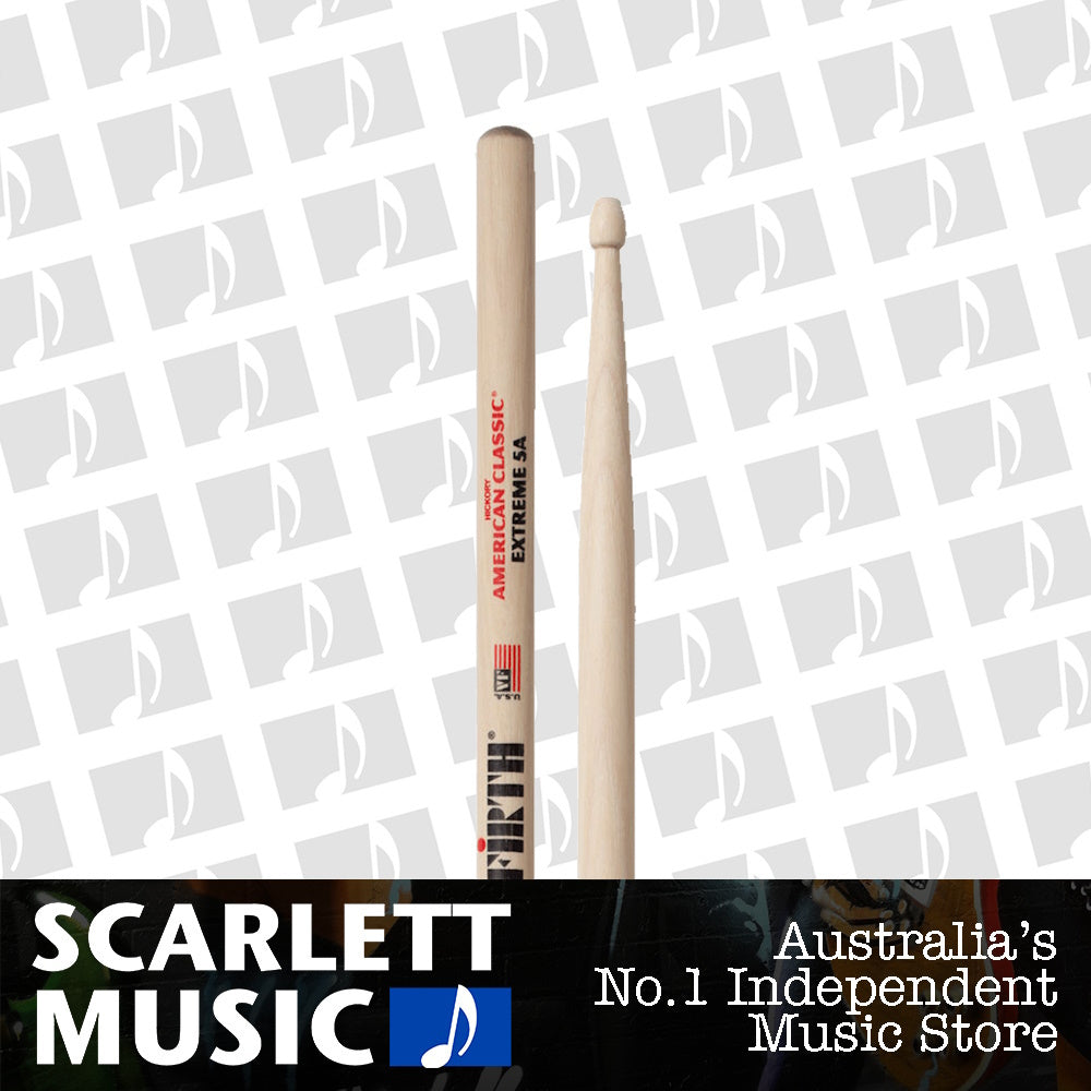 Vic Firth Extreme 5A Wood Tip Drum Sticks — view 2