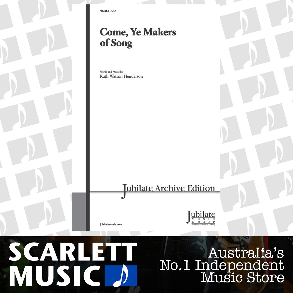 Come Ye Makers Of Song SSA — view 2