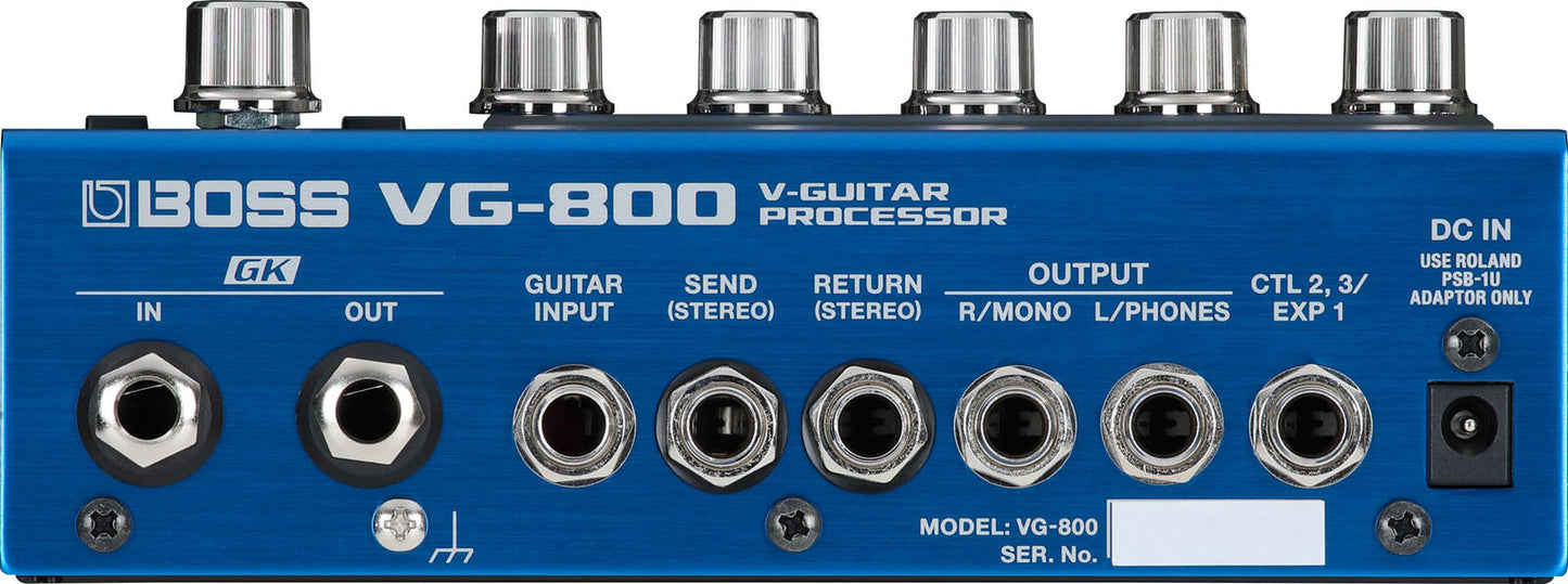 BOSS VG-800 V-Guitar Processor - Advanced Modeling & Effects Tool for Guitar/Bass — view 5