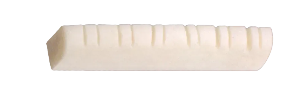 Dr Parts VGP44 Acoustic 12-String Bone Nut Slotted 49 x 6.3 x 9.2mm
