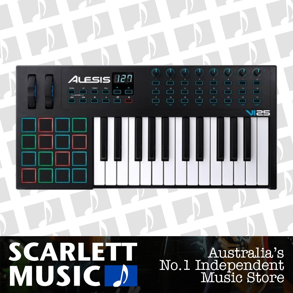 Alesis VI25 25 Note Controller Keyboard w' Pads — view 2