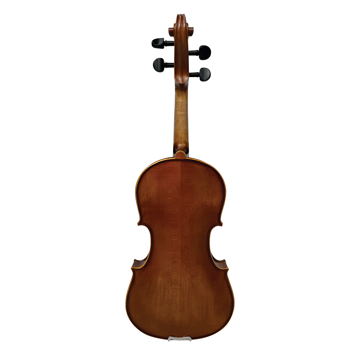 Vivo Encore 4/4 Student Violin Outfit with Case, Bow, and Rosin - Solid Spruce Top, Solid Maple Back, Ebony Fingerboard and Pegs — view 5