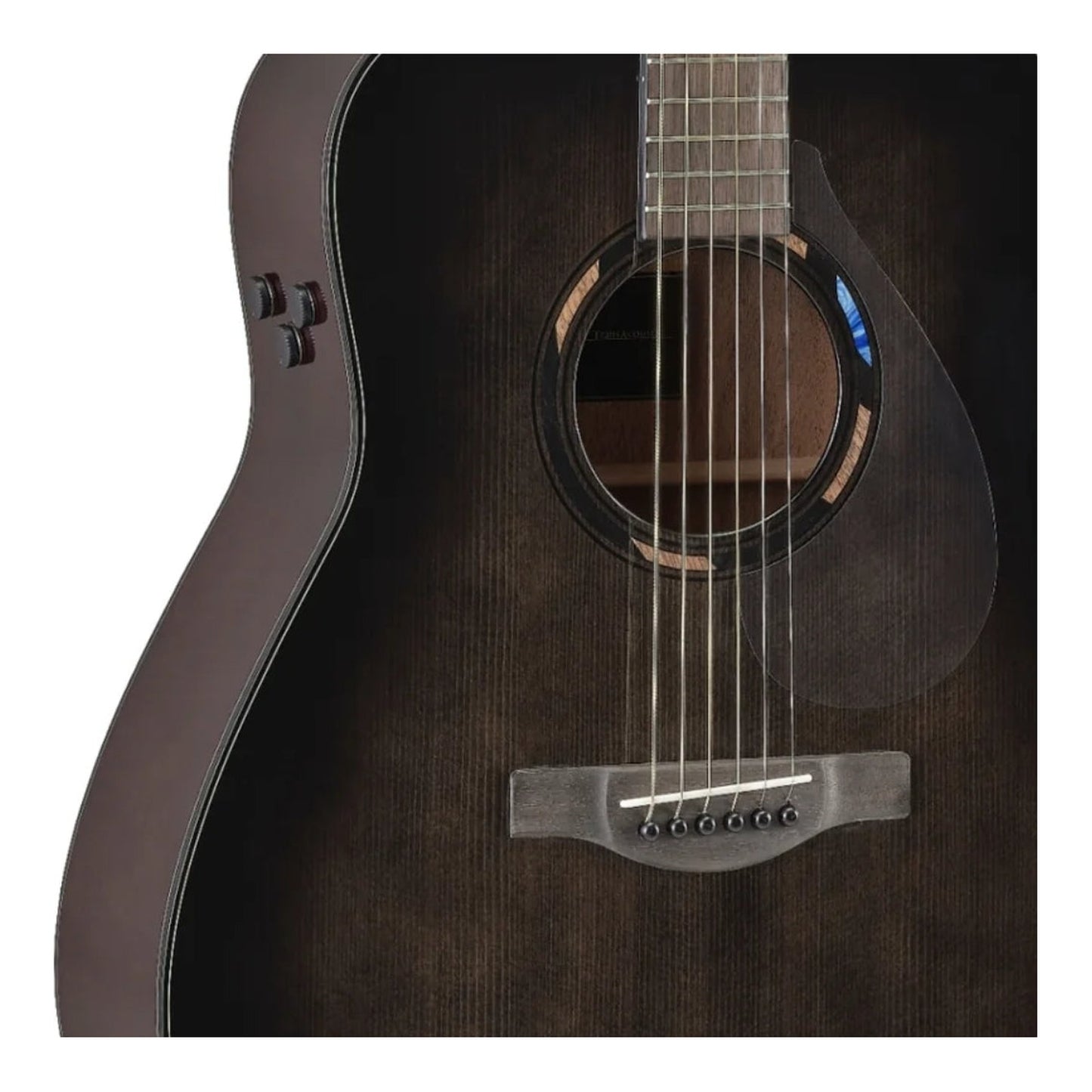 Yamaha TAG1 Element TransAcoustic Acoustic-Electric Guitar - Translucent Black Gloss — view 6