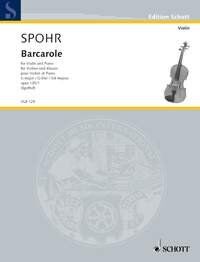 Spohr - Barcarole Op. 135 No. 1 for Violin and Piano