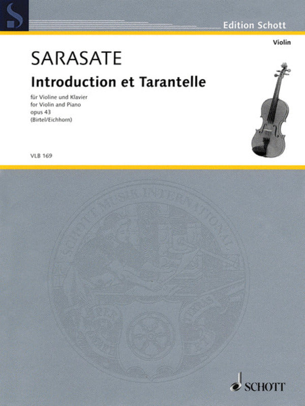 Introduction Et Tarantelle Op 43 Violin/Piano