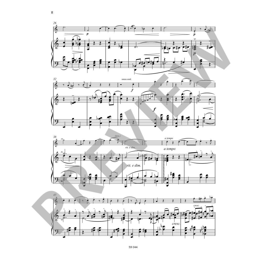 Old Viennese Dance Tunes: Liebesleid No 2 for Violin and Piano Sheet Music — view 3
