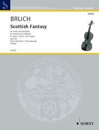 Bruch Scottish Fantasy Op. 46 for Violin and Piano, Schott Music, 84 Pages