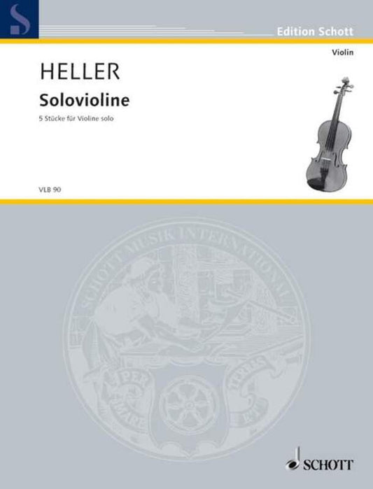 Heller - Solo Violin 5 Pieces For Violin Solo (Schott Music)
