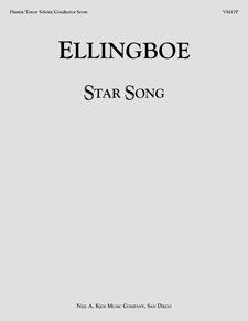 Star Song - Conductor Score for Pianist and Tenor Soloist, 128 Pages, Choral Work with Optional Instrument Scores