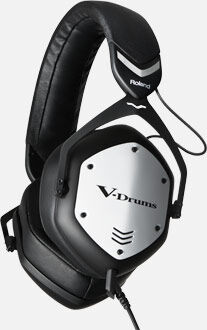 ROLAND VMH-D1 V-Drums Headphones | Premium Sound for Electronic Drumming | Co-Developed with V-MODA