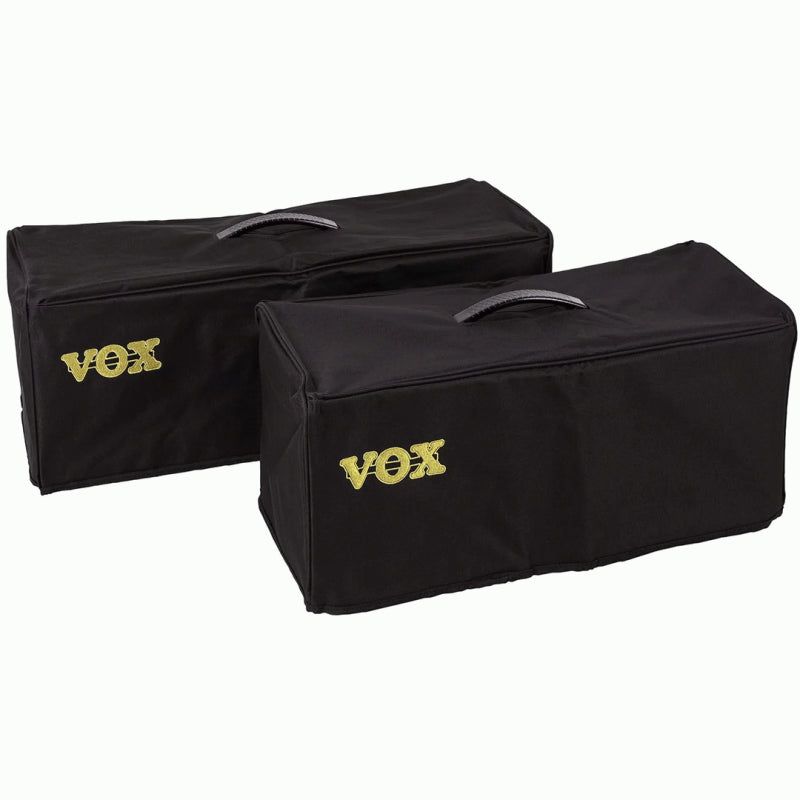 Vox AC15C Head Cover - Black, Durable Water-Resistant Canvas, Embroidered Logo, Handle Cutouts — view 2